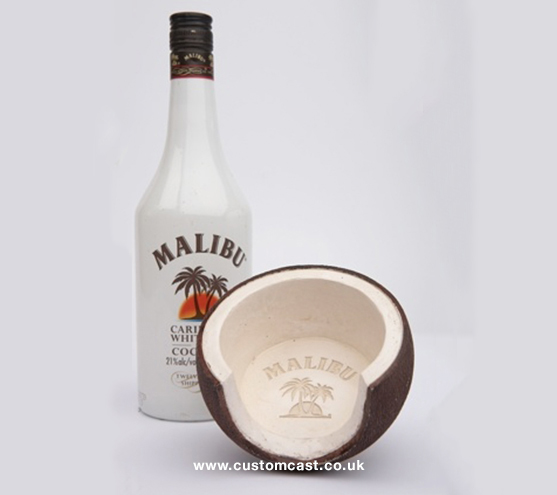 Malibu Coconut resin bottle display