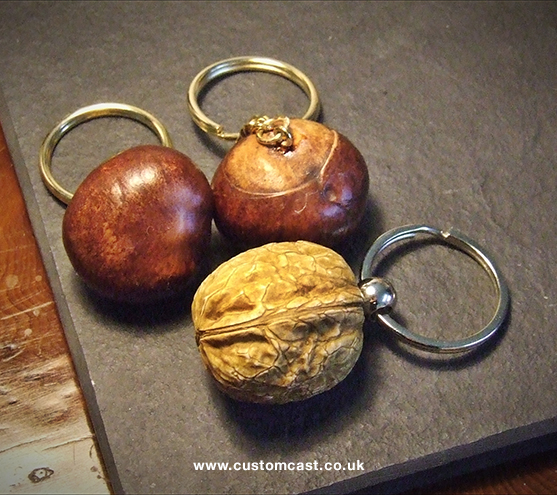 Walnut Keyring